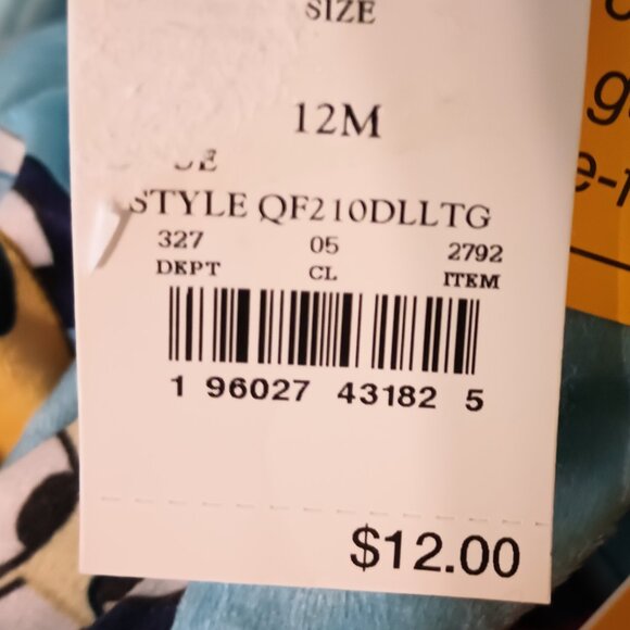 Toddler Boys' 2pc Snuggly Soft Bluey and Presents Christmas Pajama Set Blue 12 M - Picture 3 of 4